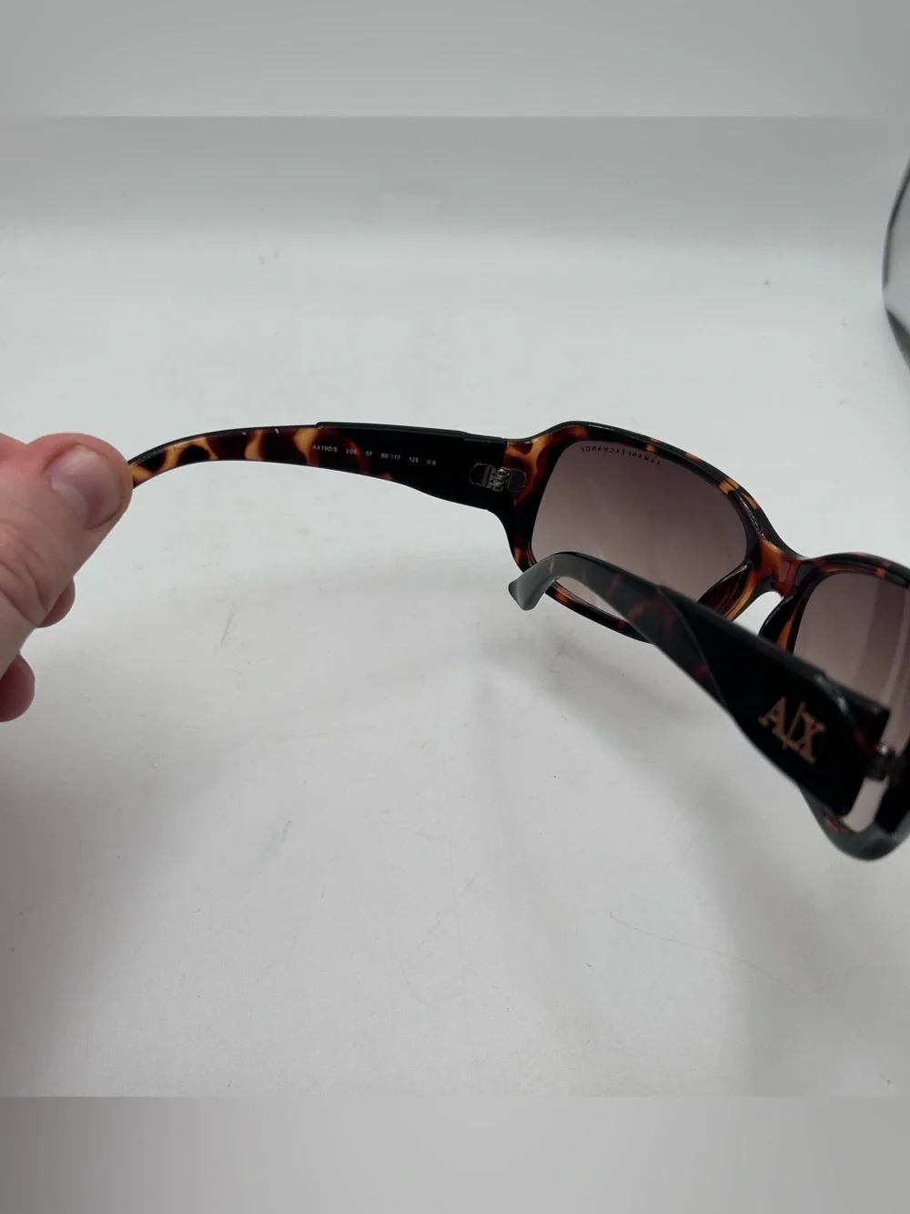 Pair of Armani Exchange Sunglasses with Tortoise Shell Style Frames - AX190/S